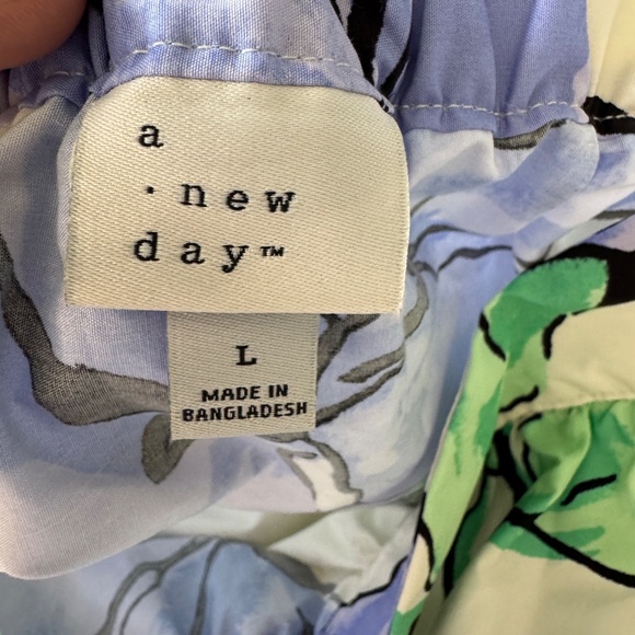 Women's Floral Pull On Elastic Waist Flared Tiered Maxi Skirt White Large Boho - Picture 5 of 12